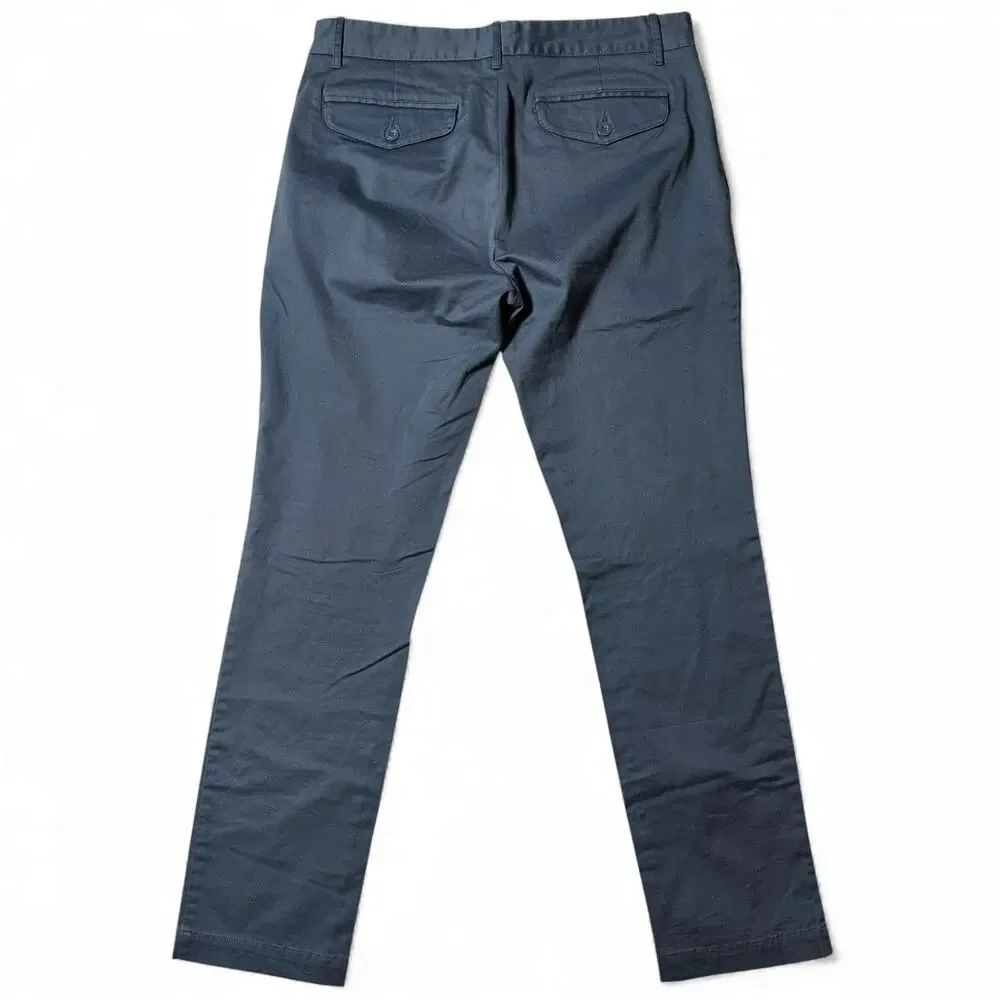 Grayer's Premium Chino Pants Size 32x32 Blue Straight Stretch